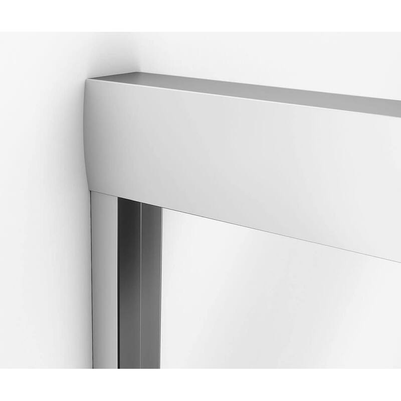 Maax Kameleon 57" High x 59" Wide Bypass Framed Tub Door with Clear