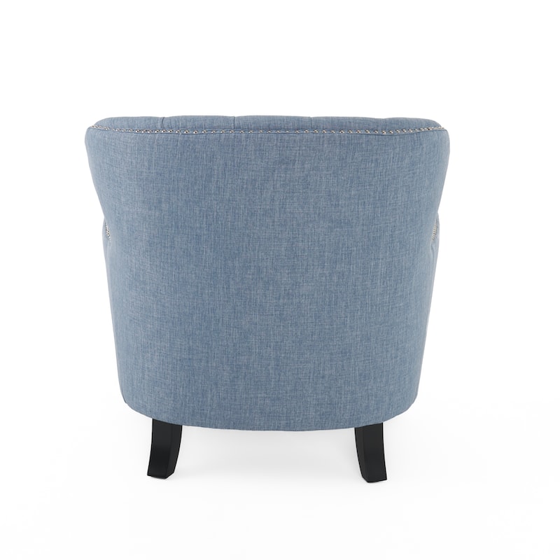 Tafton Tufted Oversized Fabric Club Chair by Christopher Knight Home - 33.50" L x 35.00" W x 34.50" H