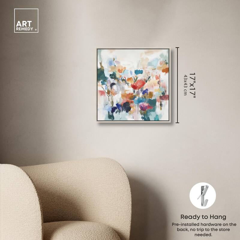 Riot of Color Canvas by Art Remedy