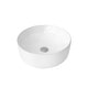 preview thumbnail 2 of 21, STYLISH 16 inch Round Vessel Porcelain Bathroom Sink - 16" x 16 x 5 1/2"