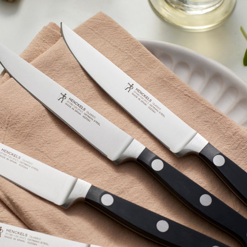 Henckels CLASSIC 4-pc Steak Knife Set - Stainless Steel