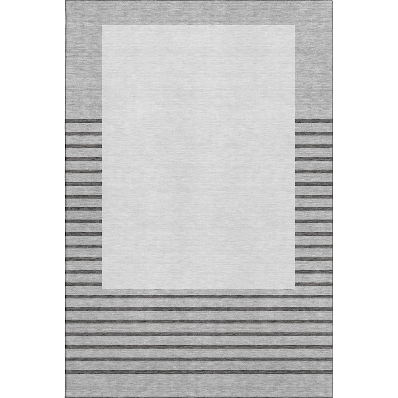 Premium Washable Super Soft Modern Frames Mayfield Rug