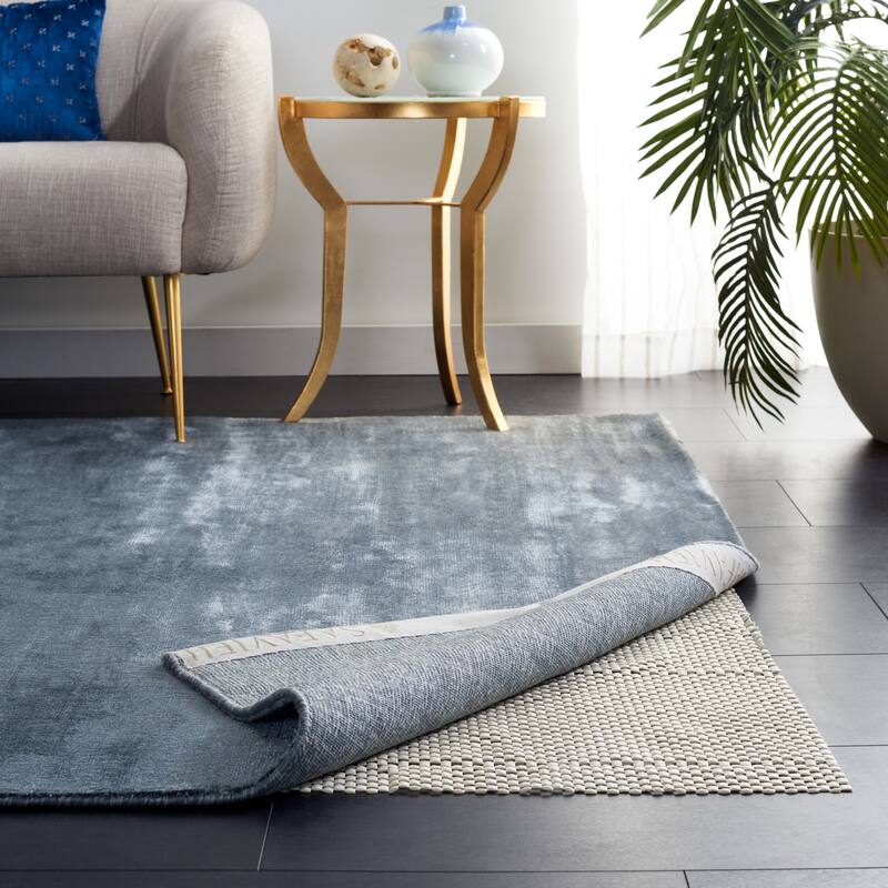 SAFAVIEH Grip Rug Pad Grip 1/8" with Open Weave Grid Pattern - Slip Resistant & Trim-to-Fit - White - 6' x 9'