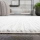 preview thumbnail 18 of 25, SAFAVIEH Whisper Malin Contemporary Stripe Fringe Rug