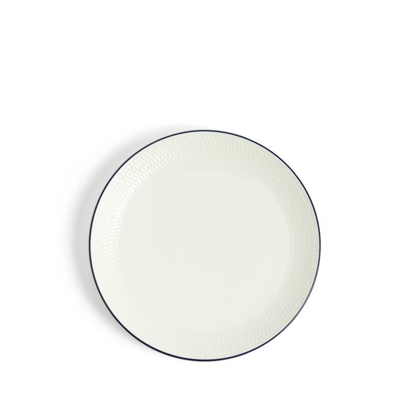 Wedgwood Gio Blue Plate 6.7in, Blue Line