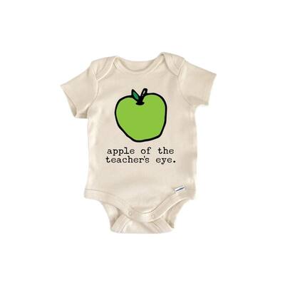 Teacher Mom - Baby Boy Girl Clothes Infant Bodysuit Funny Cute Newborn