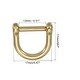 Joyzol Solid Brass Fish Hook Keychain - Heavy Duty Key Hook With D Ring & Key Rings For Belts, Wallets, Or EDC