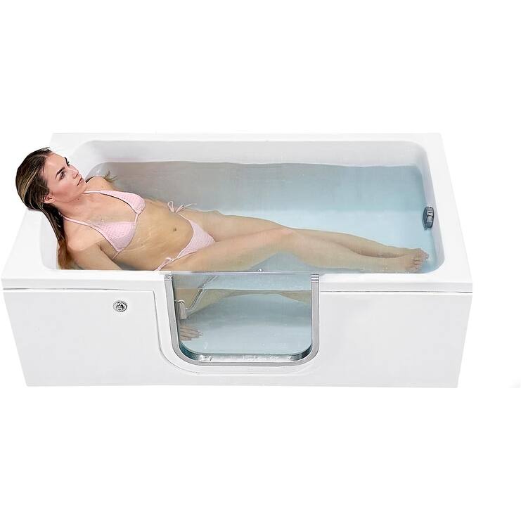 Ella Laydown 32x72 Soaking Walk in Bathtub - Right Door - Soaking