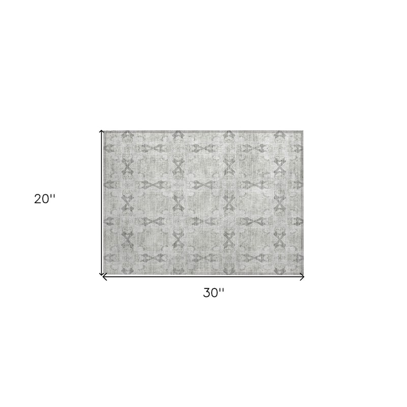 Lana Garden-Inspired Weather Resistant Timeless Fusion Outdoor Rug