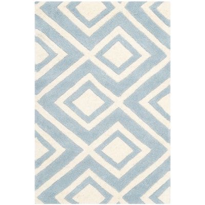 SAFAVIEH Handmade Chatham Evda Modern Moroccan Wool Rug