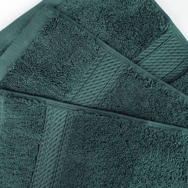 Superior Egyptian Cotton Pile Heavyweight 8-Piece Towel Set