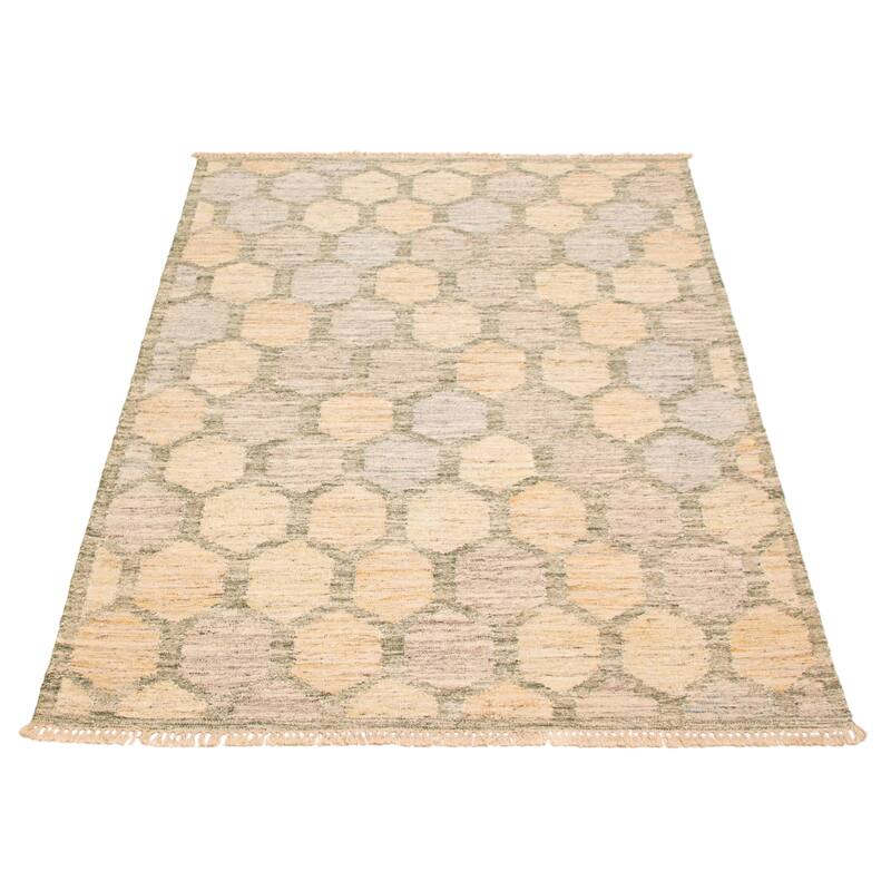 Ankara FW Green Kilim 5'1" x 7'6" - 5'1 x 7'6