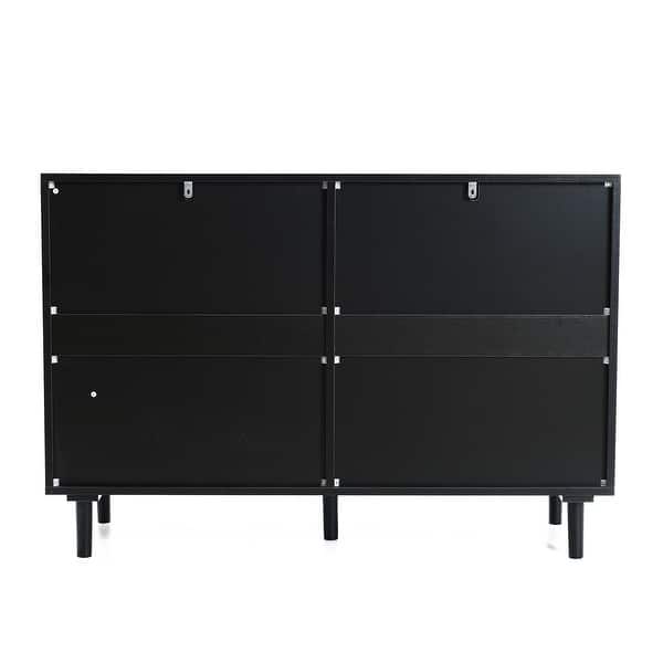 dillards black and white formal dresses Garvee Rattan Dresser main image 1