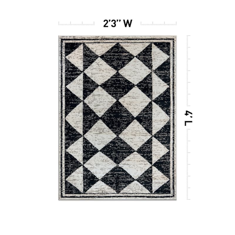 Bohemian Trellis Area Rug