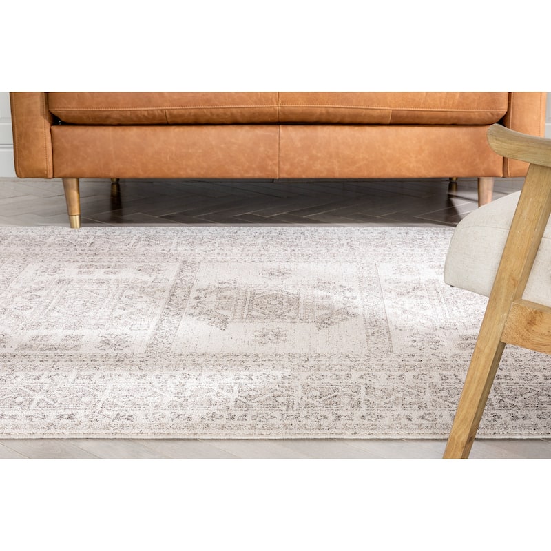 Well Woven Loop De Loop Carina Tribal Medallion Area Rug