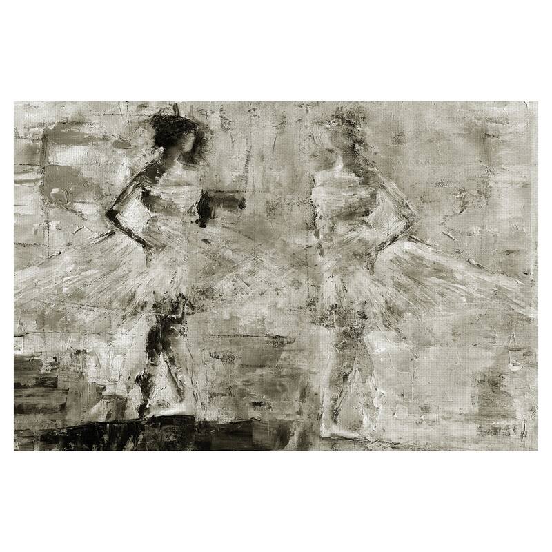 Silver Pair by Cliff Warner Canvas Art Print