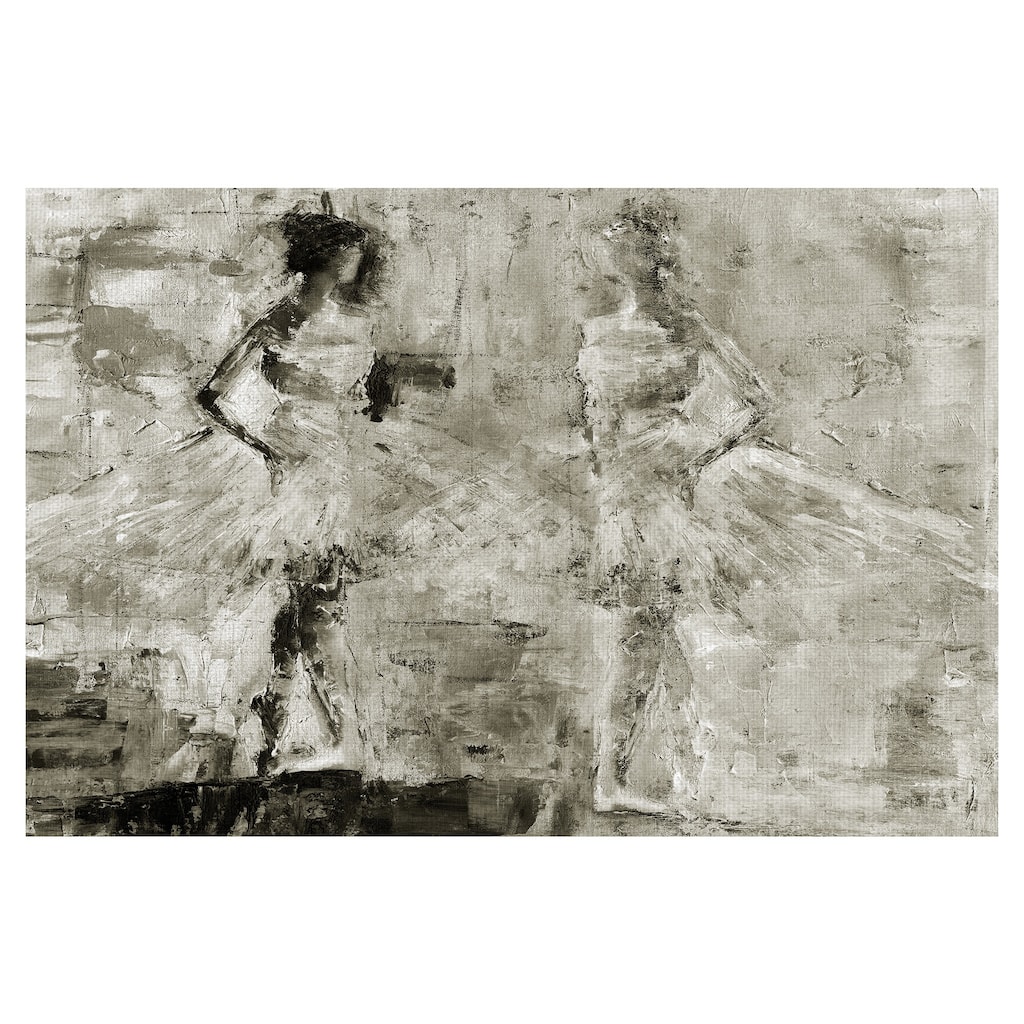 Silver Pair by Cliff Warner Canvas Art Print