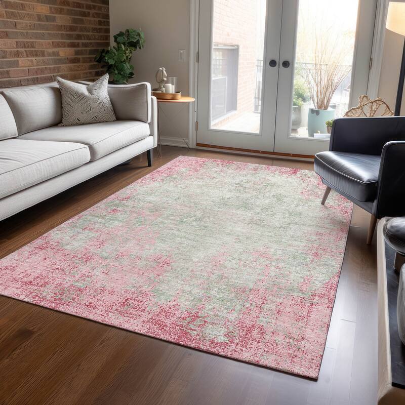 Machine Washable Indoor/ Outdoor Chantille Rug