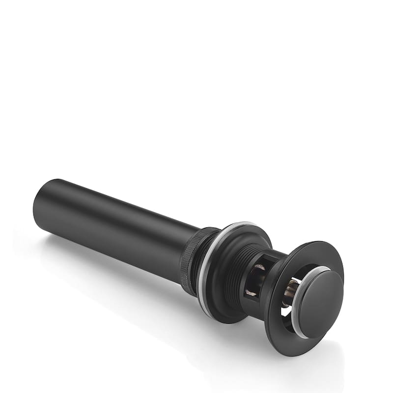 Luxier DS04-T Bathroom Sink Push Pop-Up Drain Stopper with Overflow
