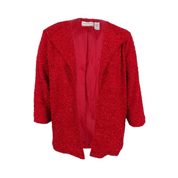 plus size boucle coat
