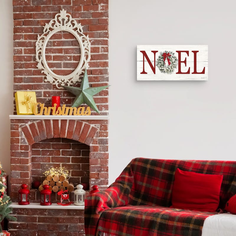 Christmas Noel Canvas Art Print