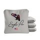 preview thumbnail 1 of 2, Eagle Gray Dual Sided Cornhole Bags