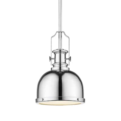 Z-Lite Melange Single Light 8" Wide Pendant