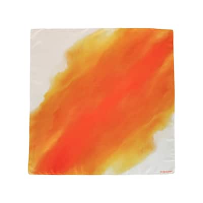Ferragamo Gradient Tie-Dye Silk Bandeau