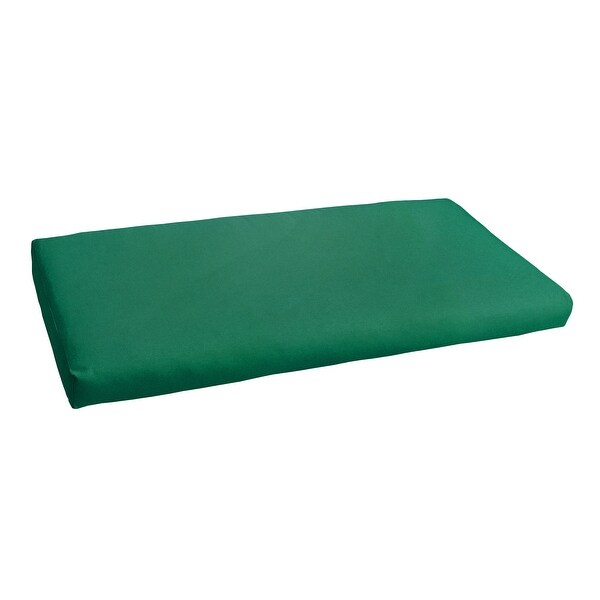 Shop Sunbrella Canvas 48 x 19 x 3 in Bench Cushion Bristol ...