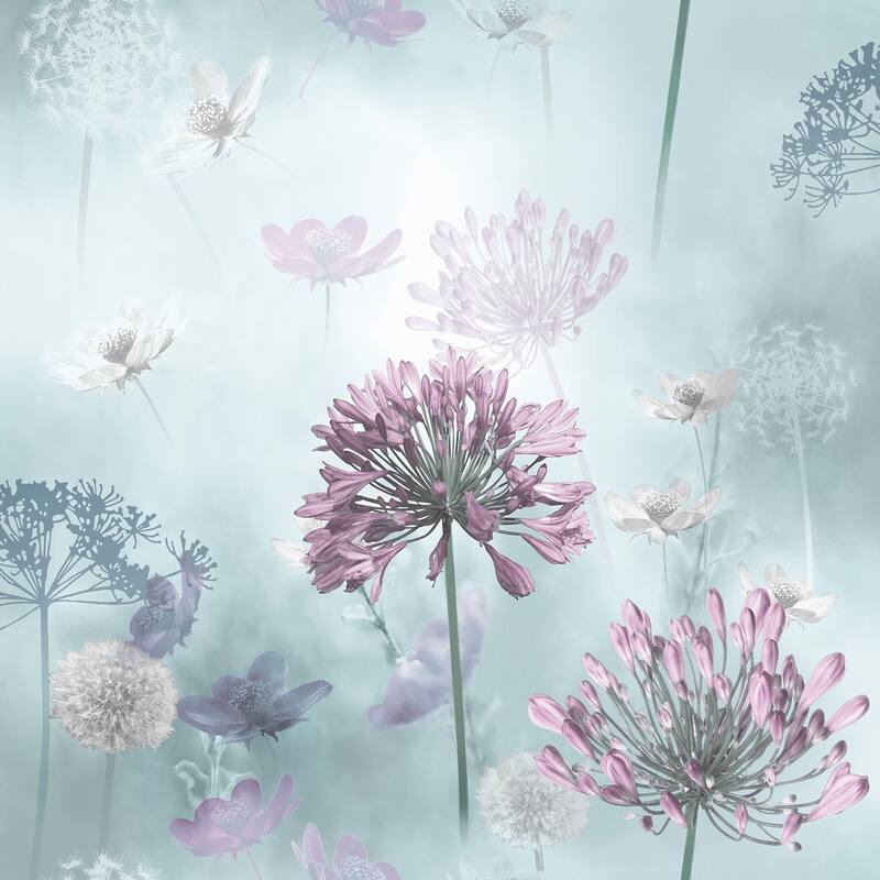 Arthouse Lucille Light Blue Spring Meadow Wallpaper