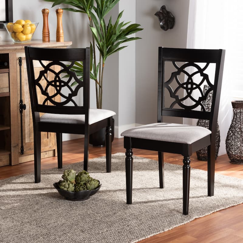Renaud Modern and Contemporary 2-PC Dining Chair Set