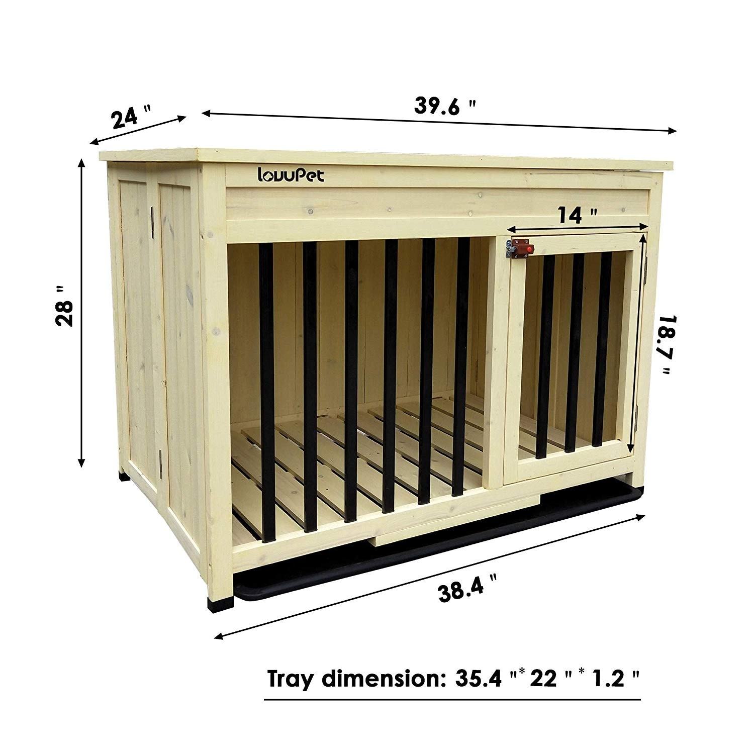 2 dog kennel