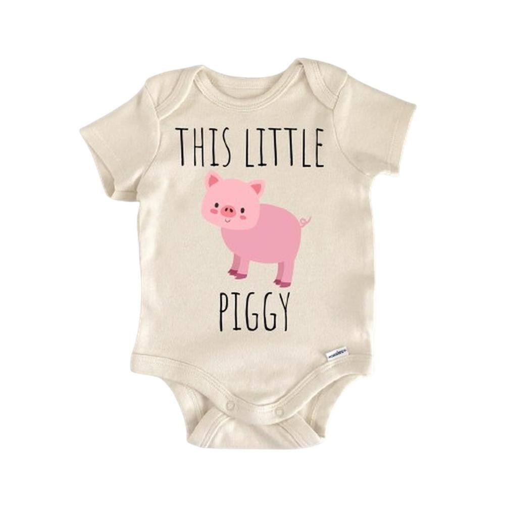Pig Bacon Farm Ham - Baby Boy Girl Clothes Infant Bodysuit Funny Cute Newborn