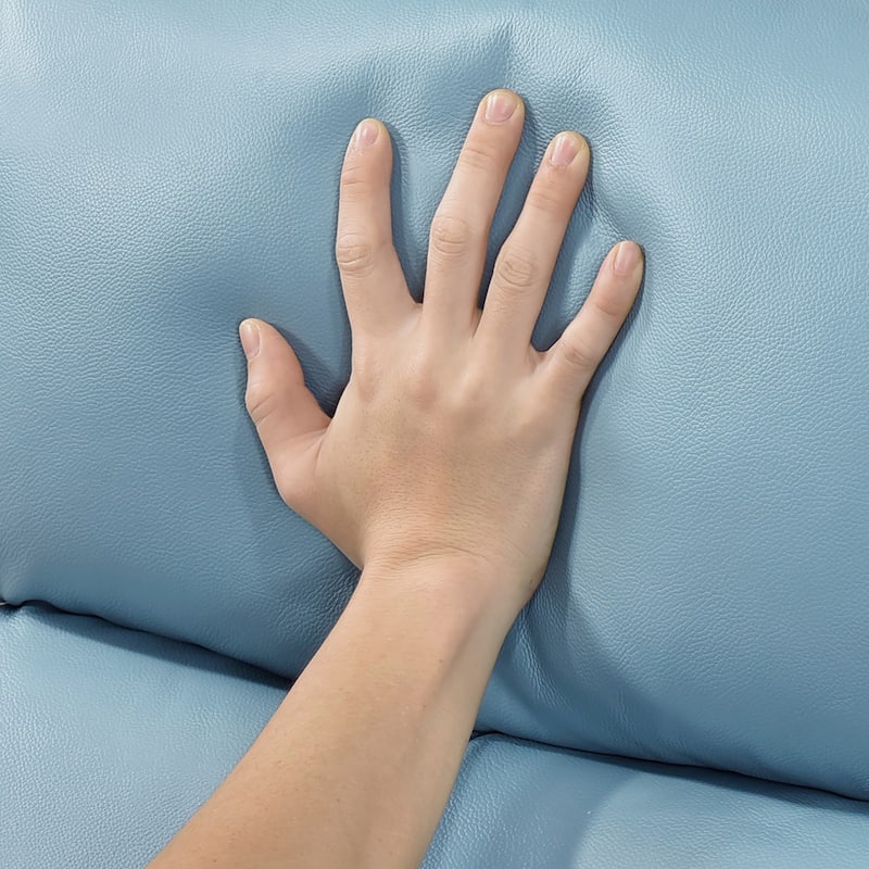 Creek 31.5" Leather Manual Swivel Glider Recliner - 360-Degree Swivel