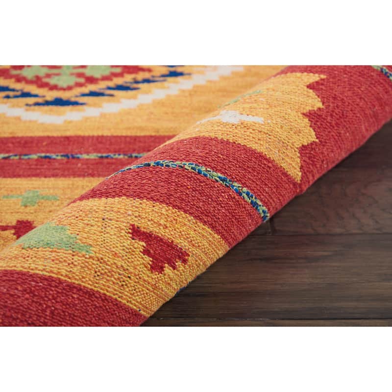 Nourison Baja Diamond Southwestern Fringe Area Rug