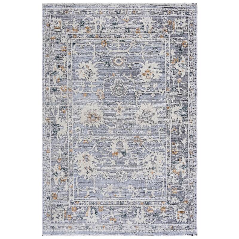 SAFAVIEH Miranda Nadeige Traditional Rug - Grey/Ivory Beige - 5' x 8'