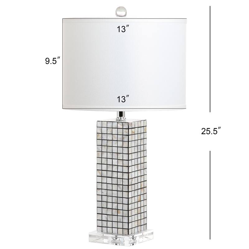 SAFAVIEH Lighting 26-inch Skagway Table Lamp (Set of 2) - 13"W x 13"D x 26"H