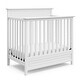 preview thumbnail 32 of 37, Storkcraft Petal 4-in-1 Convertible Mini Crib with Bonus Mattress White