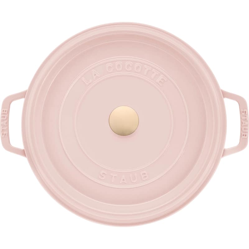 STAUB Cast Iron 5.5-qt Round Cocotte