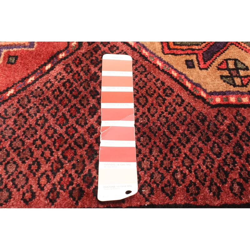 ECARPETGALLERY Hand-knotted Konya Anatolian Red Wool Rug - 4'4 x 6'5