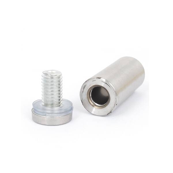 19mm x 50mm Stainless Steel Advertising Frameless Glass Standoff Pins