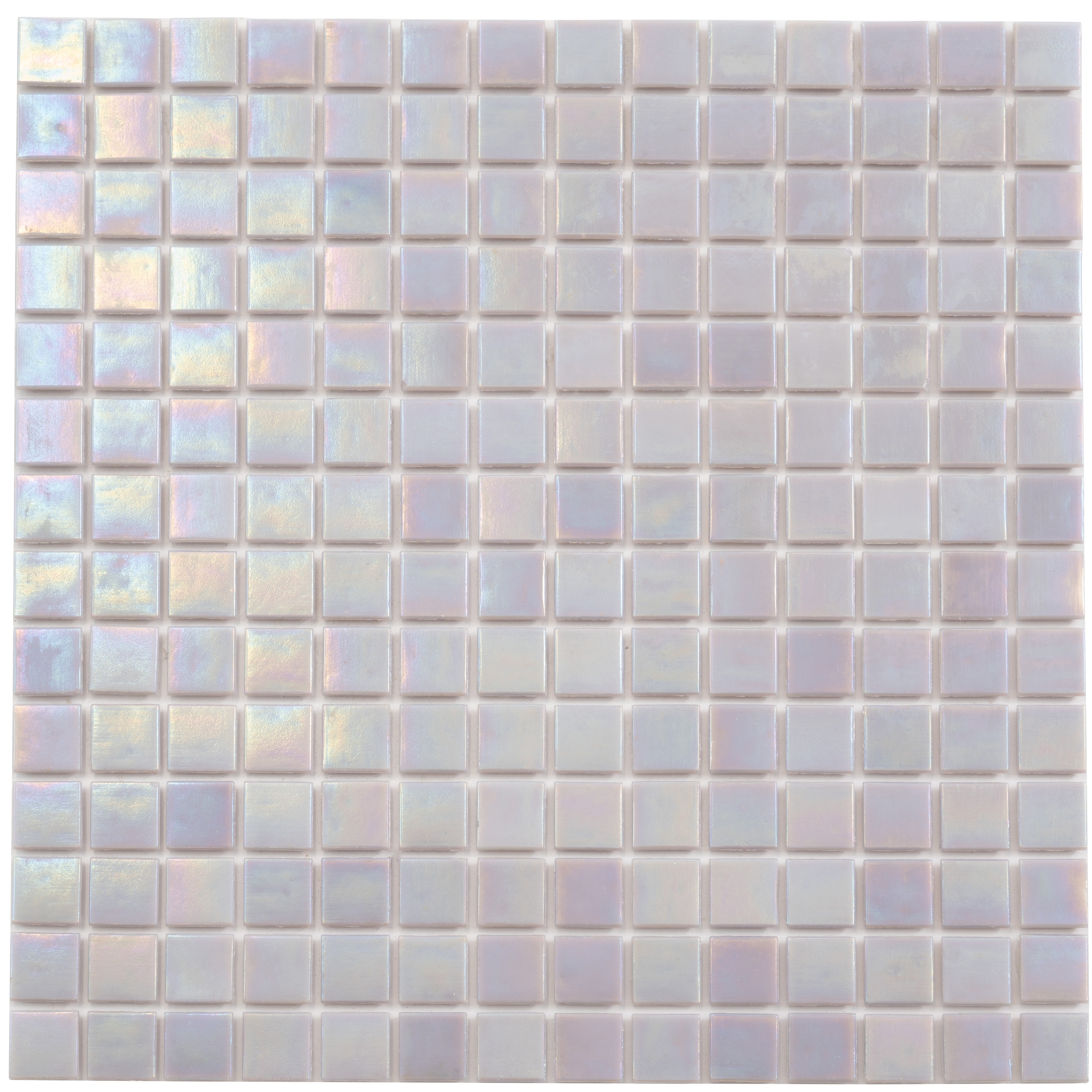 Apollo tile 12" x 12" Nacreous Glossy Pearlescent Pink Glass Tile (20 sq ft/case) - 20 Pack