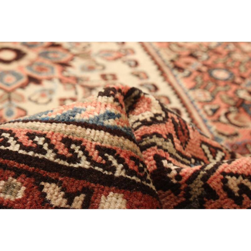 ECARPETGALLERY Hand-knotted Andelz Copper Wool Rug - 4' 7" x 10' 6"