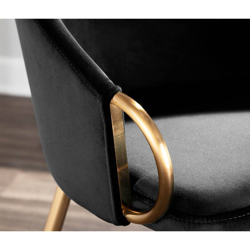 Silver Orchid Battista Upholstered Chair - Set of 2