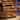 Solid Wood Home Bar Unit, Counter Height Pub Table with Storage