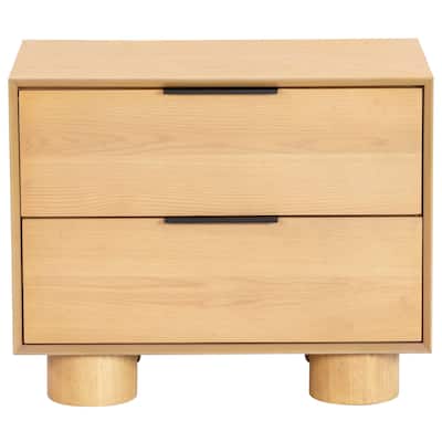 SAFAVIEH Couture Addyson Wood 2 Drawer Nightstand