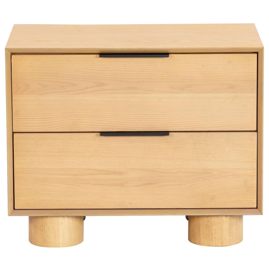 SAFAVIEH Couture Addyson Wood 2 Drawer Nightstand