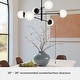 preview thumbnail 7 of 8, Hunter Hepburn Chandelier - Dining Room, Entry - Retro/Minimalistic, Sputnik