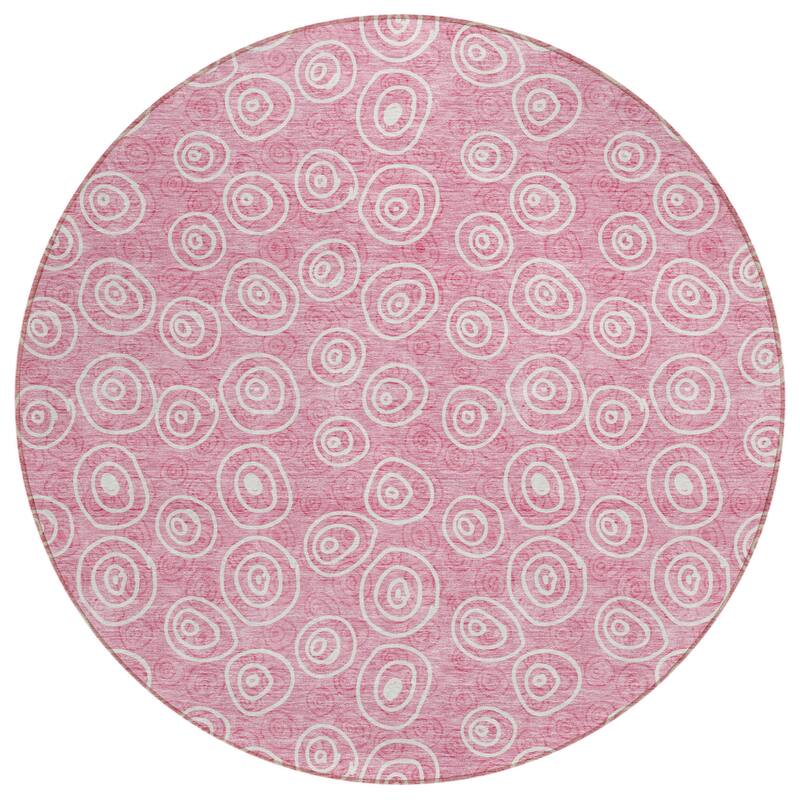 HomeRoots Geometric Transitional Rectangle Outdoor Rug