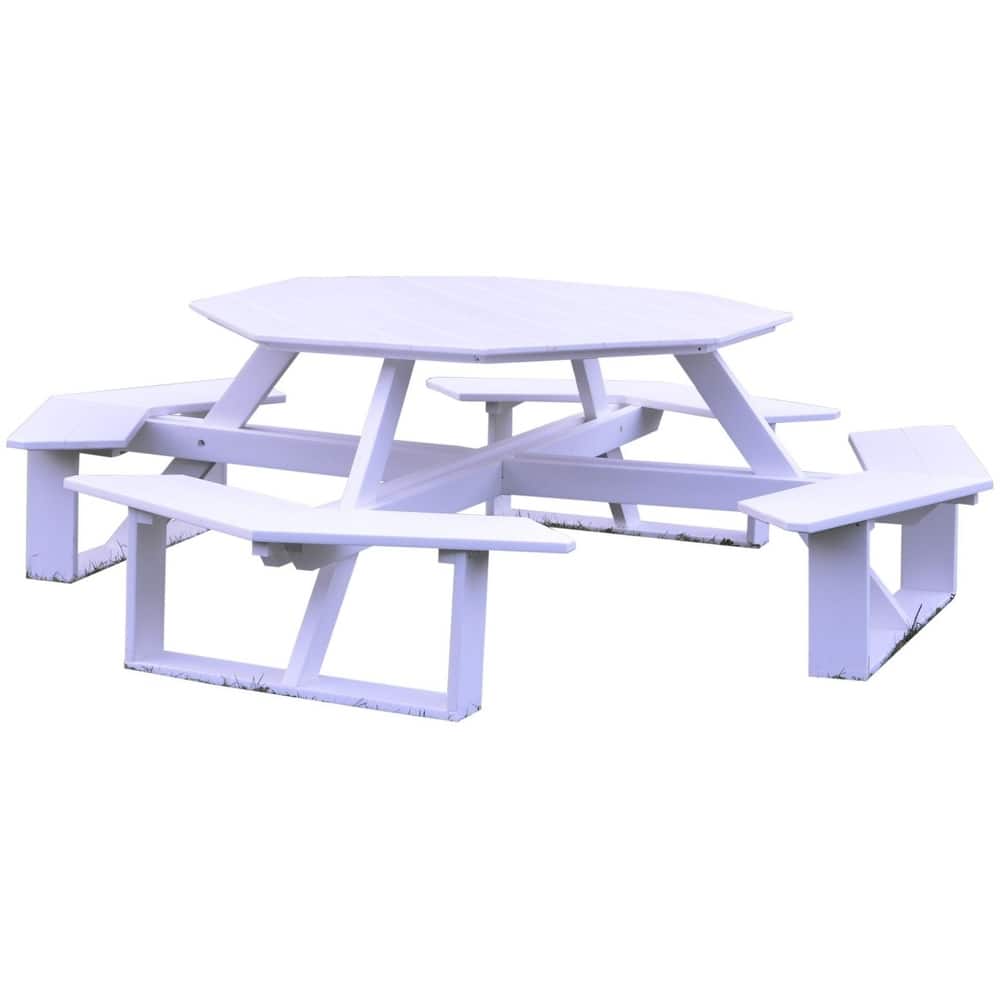 Poly Lumber 54" Octagon Walk-In Table